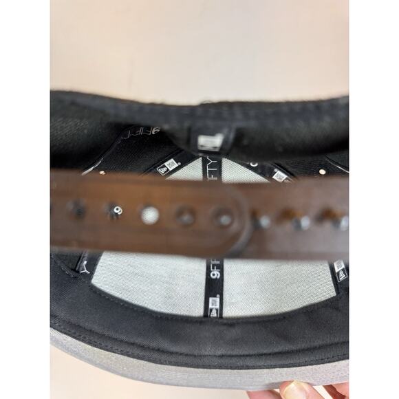 Toronto Raptors Baseball Cap Hat Black Snap Back New Era - Picture 6 of 10